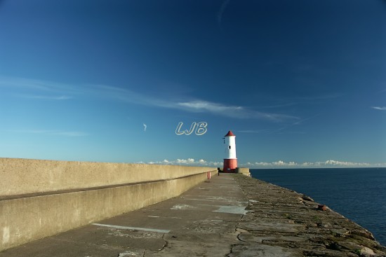 End of Berwick Pier and Lighthouse