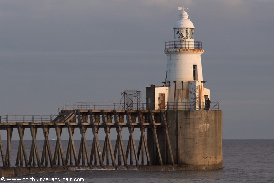 Blyth East Pier Lighthouse, Northumbrian 