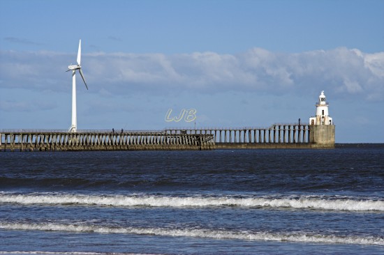 Blyth East Pier Lighthouse, Northumbrian 