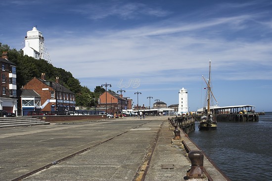 North Shields Upper and Lower Lighthouses, River Tyne
