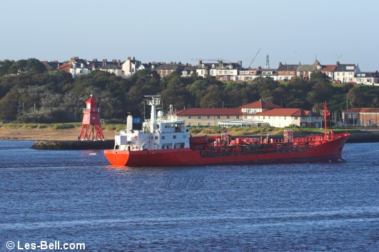 Herd Groyne Lighthouse, River Tyne, South Shields.